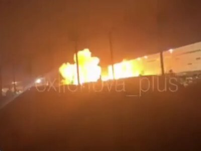 UAVs attacked the Tambov region of the Russian Federation, a Wildberries warehouse caught fire after explosions