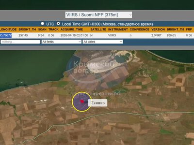 Two large electrical substations are burning on the Kerch Peninsula after a night attack – monitors
