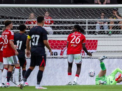 Man Utd 0-1 Wrexham: Andrey Santos makes Red Devils debut in opening pre-season loss in Helsinki