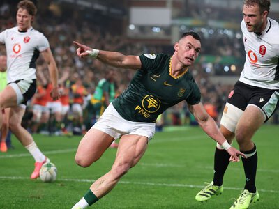 South Africa 43-0 Wales: Springboks cruise to seven-try win in Durban despite errors