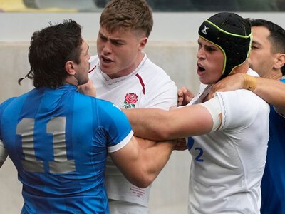 Argentina 24-31 England: Late TMO drama as 13-man England seal tense Nations Championship win