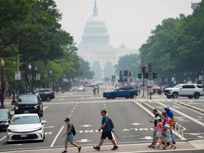 Wildfires in Canada have covered the US in smoke, with Toronto, New York, and Washington among the cities with the worst air quality