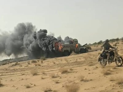Rebels claim to have destroyed a column with the Russian African Corps in Mali