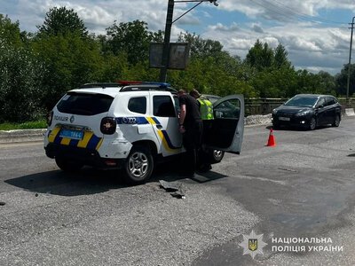 In Lviv region, a Range Rover driver, while fleeing after a document check, hit a police officer - the driver faces life imprisonment