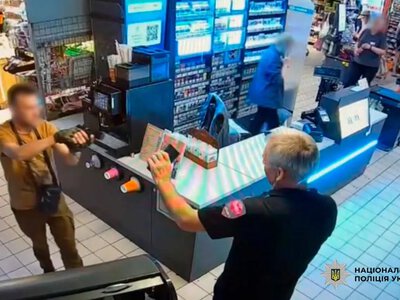 In Kyiv, a man opened fire in a supermarket, he was detained