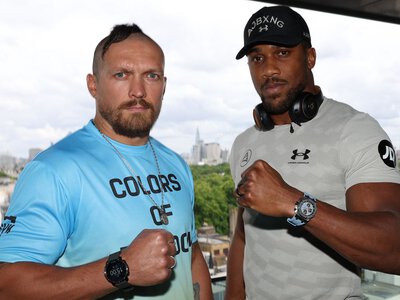 Anthony Joshua: Oleksandr Usyk's team urge British fighter to 'show greatness' in comeback fight vs Kristian Prenga