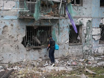 The enemy dropped five KABs on residential areas of Zaporizhzhia, the number of injured has risen to 18 - OVA