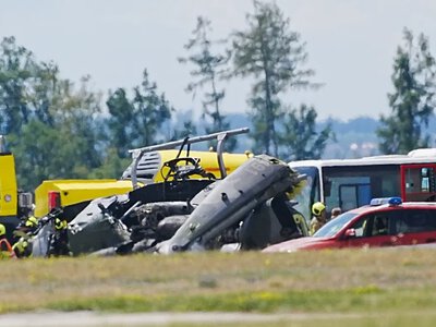 A military helicopter crashed in the Czech Republic, one soldier died and four were injured