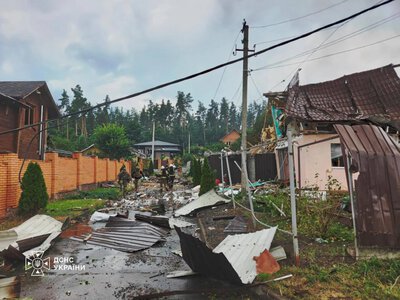 In Kyiv region, after a ballistic strike, 27 houses and 44 cars were damaged - RSA