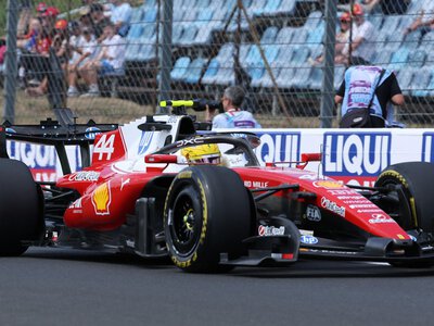 Hungarian GP: Lewis Hamilton tops Charles Leclerc in Practice Two as Ferrari dominate Friday at Hungaroring