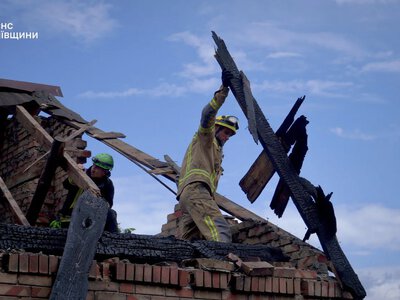 At the site of the Russian missile strike near Kyiv, emergency rescue operations have been completed