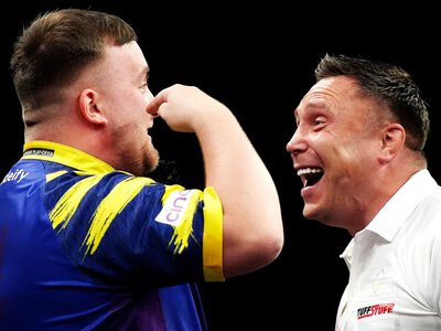 World Matchplay darts: Gerwyn Price issues title warning to 'ruthless' Luke Littler after reaching Blackpool semi-finals