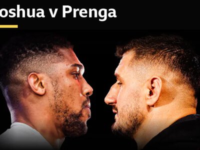 Joshua knocked out Prentga, and Ukrainian Khyzhniak won early in his second professional fight