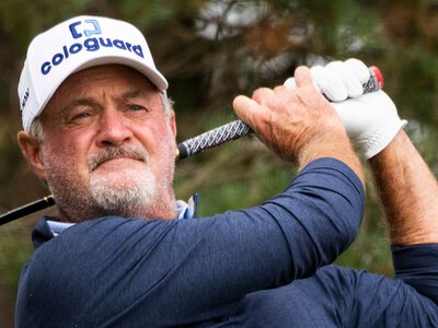 Senior Open: Jerry Kelly wins title at Gleneagles as Scotland's Stephen Gallacher produces round of final day