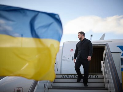 Zelenskyy arrives in UK for meeting with Prime Minister Burnham