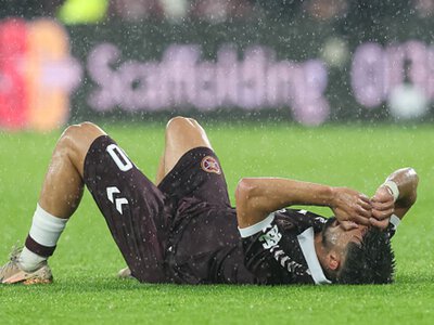 Hearts 0-2 Sturm Graz (Agg: 0-6): Wouter Vrancken's side eliminated from Champions League in heavy aggregate defeat