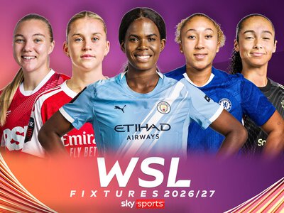 Women's Super League fixtures 2026/27: Man City host Birmingham City and London City Lionesses face Man Utd in opening round