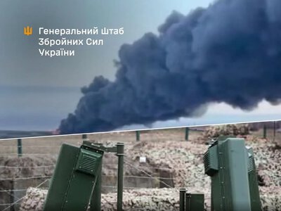 General Staff: ammunition depot in Crimea and one of the largest Russian Volgograd oil refinery hit