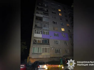 In Kremenchuk, a man fell from a sixth-floor window