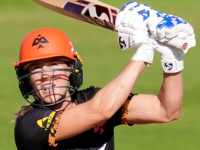 The Hundred: Birmingham Phoenix seal first win in women's competition by beating Welsh Fire in front of Jude Bellingham