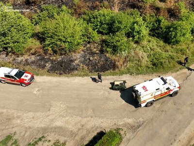 In Khmelnytskyi region, the consequences of explosions at a training ground are being eliminated - the State Emergency Service showed what is currently at the site