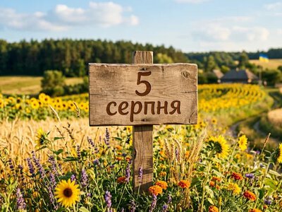 What is celebrated on August 5 in Ukraine and the world