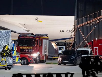 At Leipzig Airport, a drone carrying explosives was found near a Ukrainian aircraft