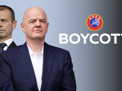 Gianni Infantino: UEFA's boycott of FIFA tournaments still stands as under-pressure president remains in position