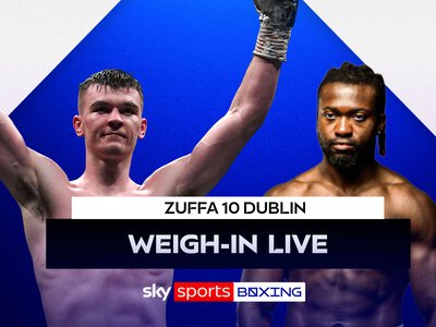 Aaron McKenna vs Etinosa Oliha: Free live stream of weigh-in ahead Saturday's middleweight world title fight in Dublin