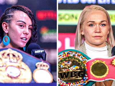 Cherneka Johnson vs Dina Thorsland: Undisputed bantamweight battle for the ages headlines MVPW-05 live on Sky Sports