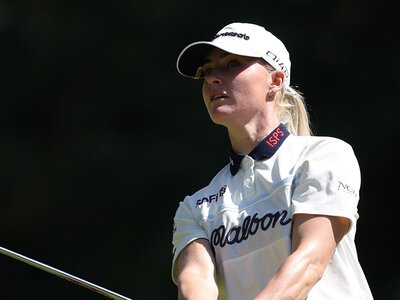 PIF London Championship: Charley Hull surges into second with course record as Anna Huang leads after day two