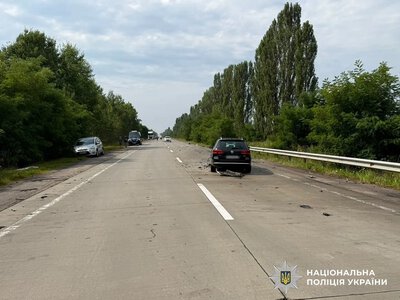 Seven people, including two children, were injured in a crash involving three cars in Zhytomyr region