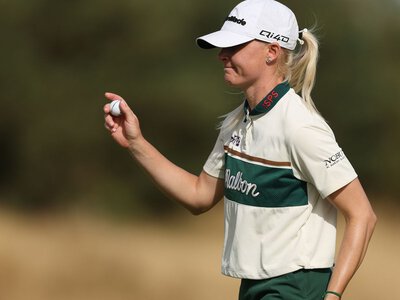 PIF London Championship: Anna Huang holds narrow lead over England's Charley Hull heading into final round