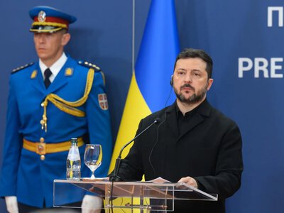 Zelenskyy called for protecting the production of the Freyja antiballistic shield from Russian strikes - video
