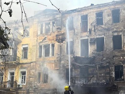 In Odesa, 6 people were injured in Russia’s nighttime attack; there is damage