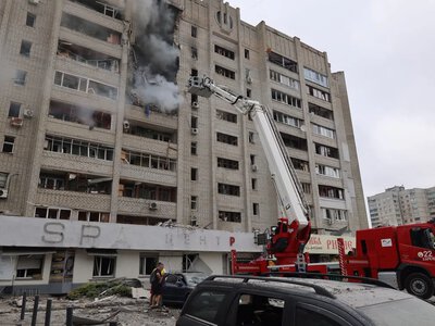 The number of people affected by the Russian shelling of Kharkiv has risen to 37; one person was killed