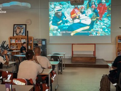 This is our reality: Film on war through the eyes of Ukrainian rescuers screened in France