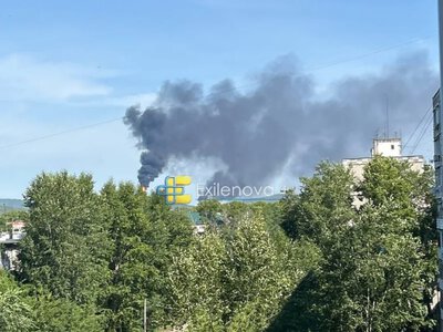 A fire broke out at Rosneft's oil refinery in Khabarovsk Krai