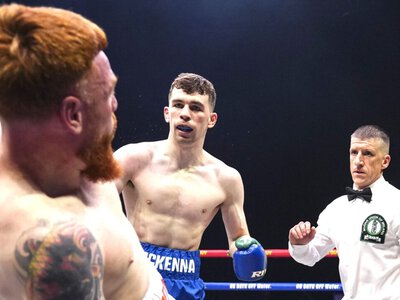 Stevie McKenna is 'locked in' on all-Irish showdown with Callum Walsh after viral KO win, says manager Mike Borao