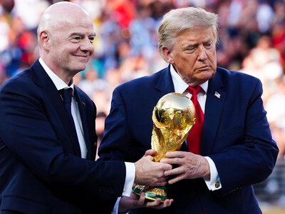 Gianni Infantino: Donald Trump warns of 'terrible mistake' if FIFA replaces under-pressure president
