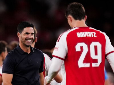 Mikel Arteta says Arsenal are actively looking for signings in the transfer market after Bruno Guimaraes makes bow in friendly against Como