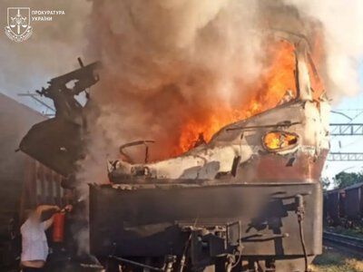 In Odesa region, train was evacuated, Russian strike on which claimed lives of two railway workers