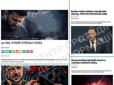 The spread of pro-Kremlin narratives about Ukraine and strikes on russia is being recorded in the Czech Republic — CPD