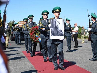 The ashes of the first head of the OUN, Yevhen Konovalets, have been returned to Ukraine