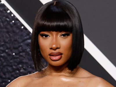 Megan Thee Stallion Wore a Blonde French Roll on Michelle Obama's Podcast
