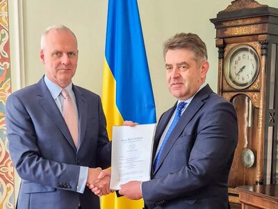 Germany's new ambassador Boris Ruge began his work in Kyiv