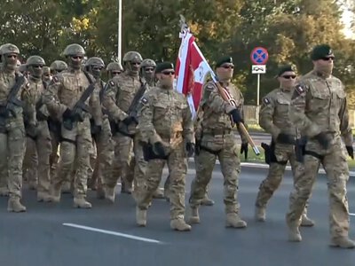 Poland held the largest military parade in its history, while the authorities called on people to be prepared for war