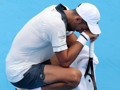 Novak Djokovic out of Cincinnati Open in second round after struggling with heat and humidity against Thiago Agustin Tirante
