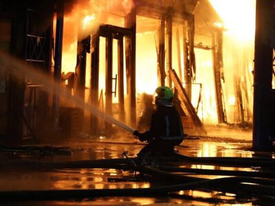 Overnight Russian attack: Fires break out in Kyiv, one person killed in Kryvyi Rih