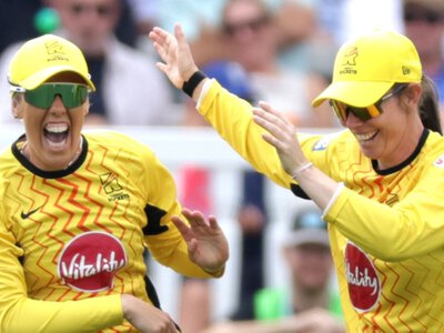The Hundred: Trent Rockets thrash SunRisers Leeds at Lord's to win women's title for first time